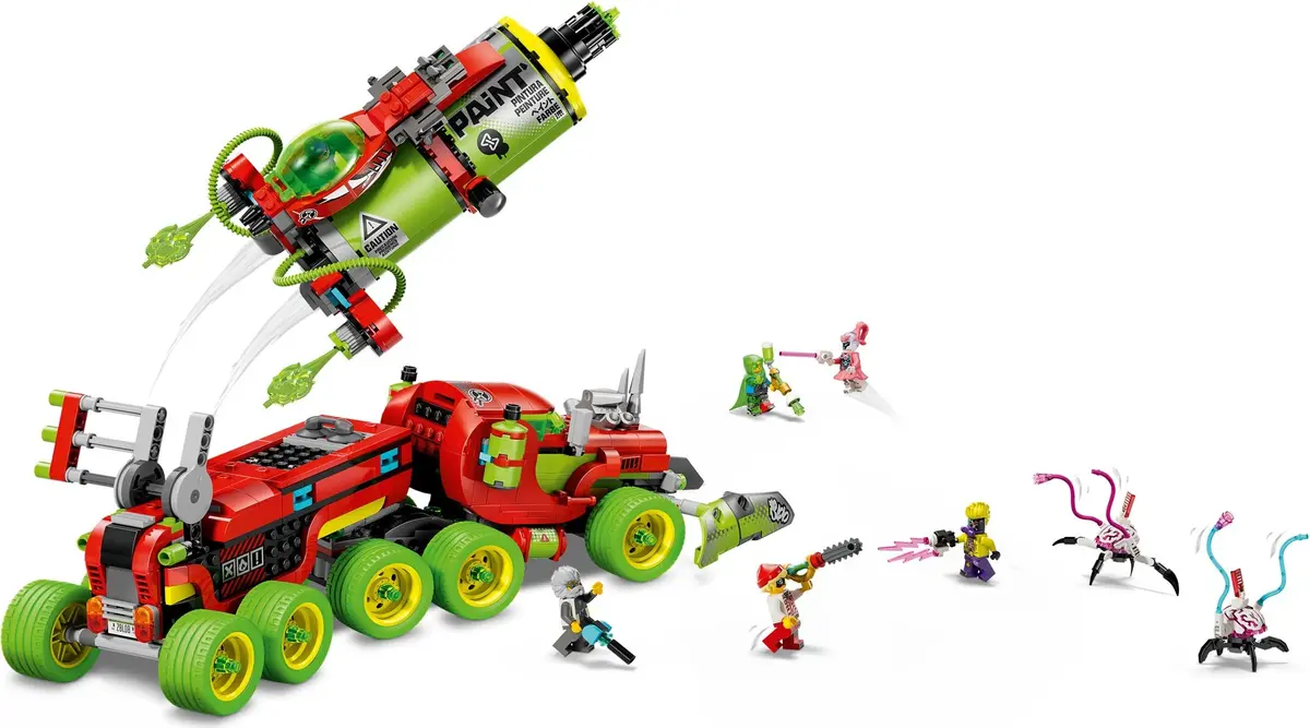 LEGO Dreamzzz 71499 Mateo's Spray Paint Truck set, image 11