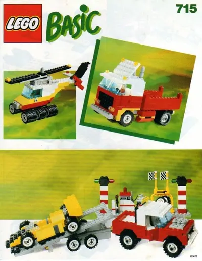 LEGO Basic 715 Basic Building Set, 7+ set