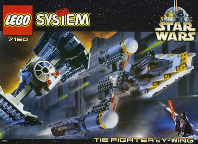 LEGO Star Wars 7150 TIE Fighter & Y-wing set