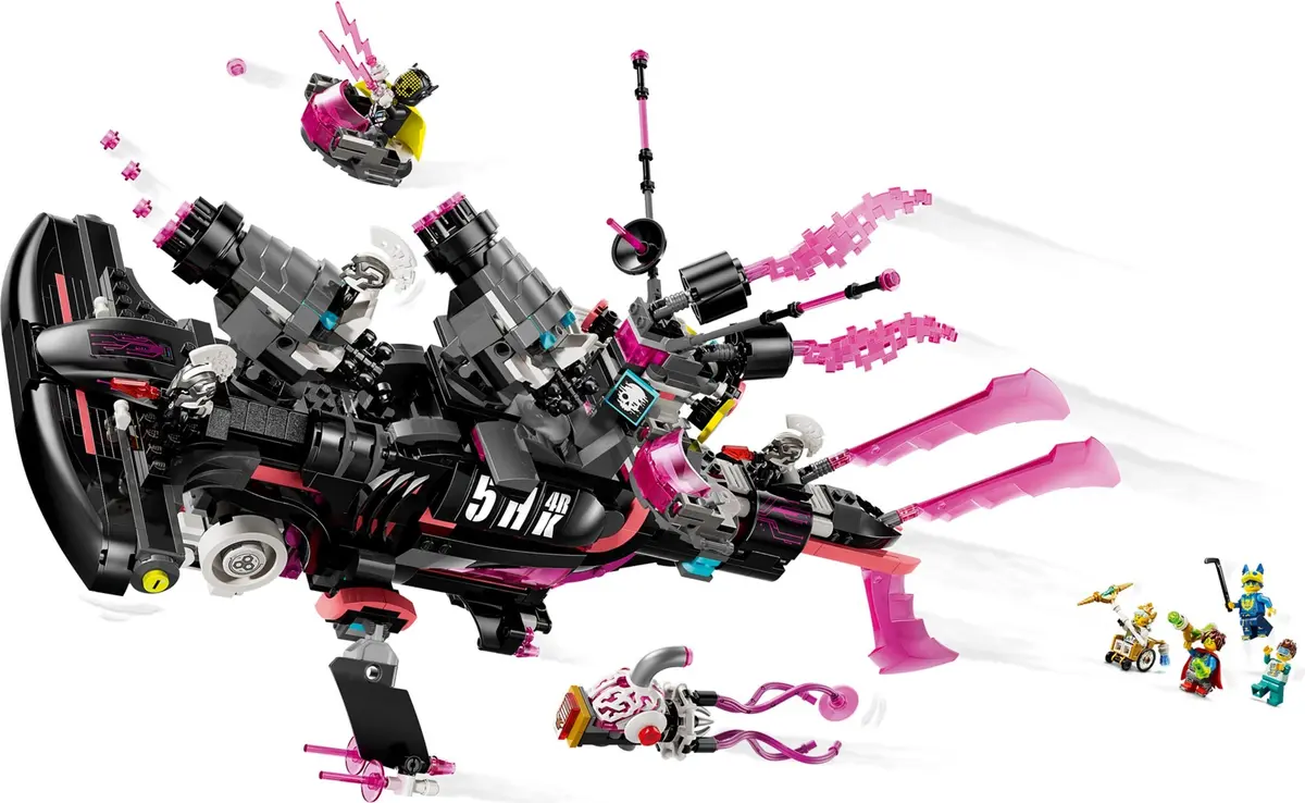 LEGO Dreamzzz 71500 Nightmare Shark Submarine set, image 14