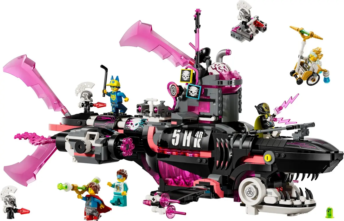 LEGO Dreamzzz 71500 Nightmare Shark Submarine set
