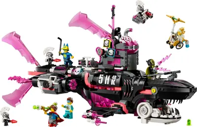 LEGO Dreamzzz 71500 Nightmare Shark Submarine set