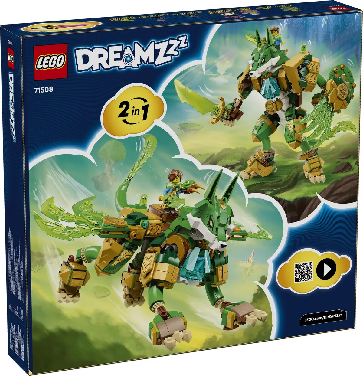 LEGO Dreamzzz 71508 Fox Guardian Mech set, image 4