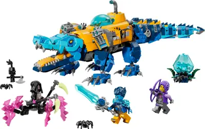LEGO Dreamzzz 71512 Crocodile Submarine set