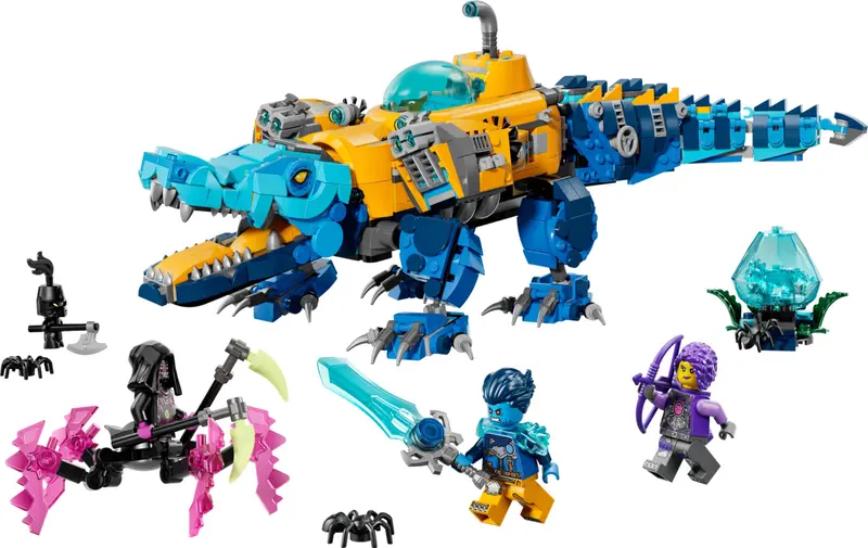 LEGO Dreamzzz 71512 Crocodile Submarine set