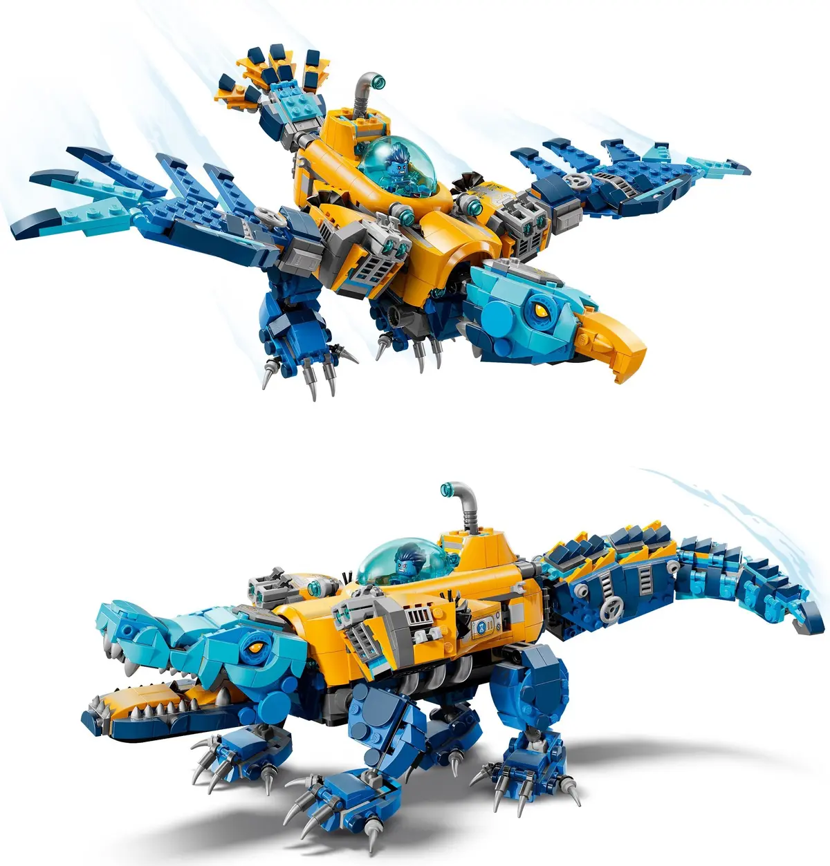 LEGO Dreamzzz 71512 Crocodile Submarine set, image 4