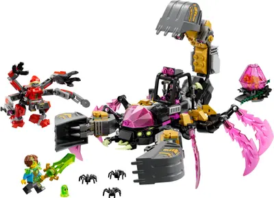 LEGO Dreamzzz 71513 Nightmare Scorpion Digger set