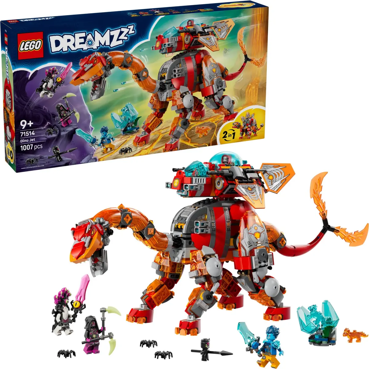 LEGO Dreamzzz 71514 Dino Jet set, image 5