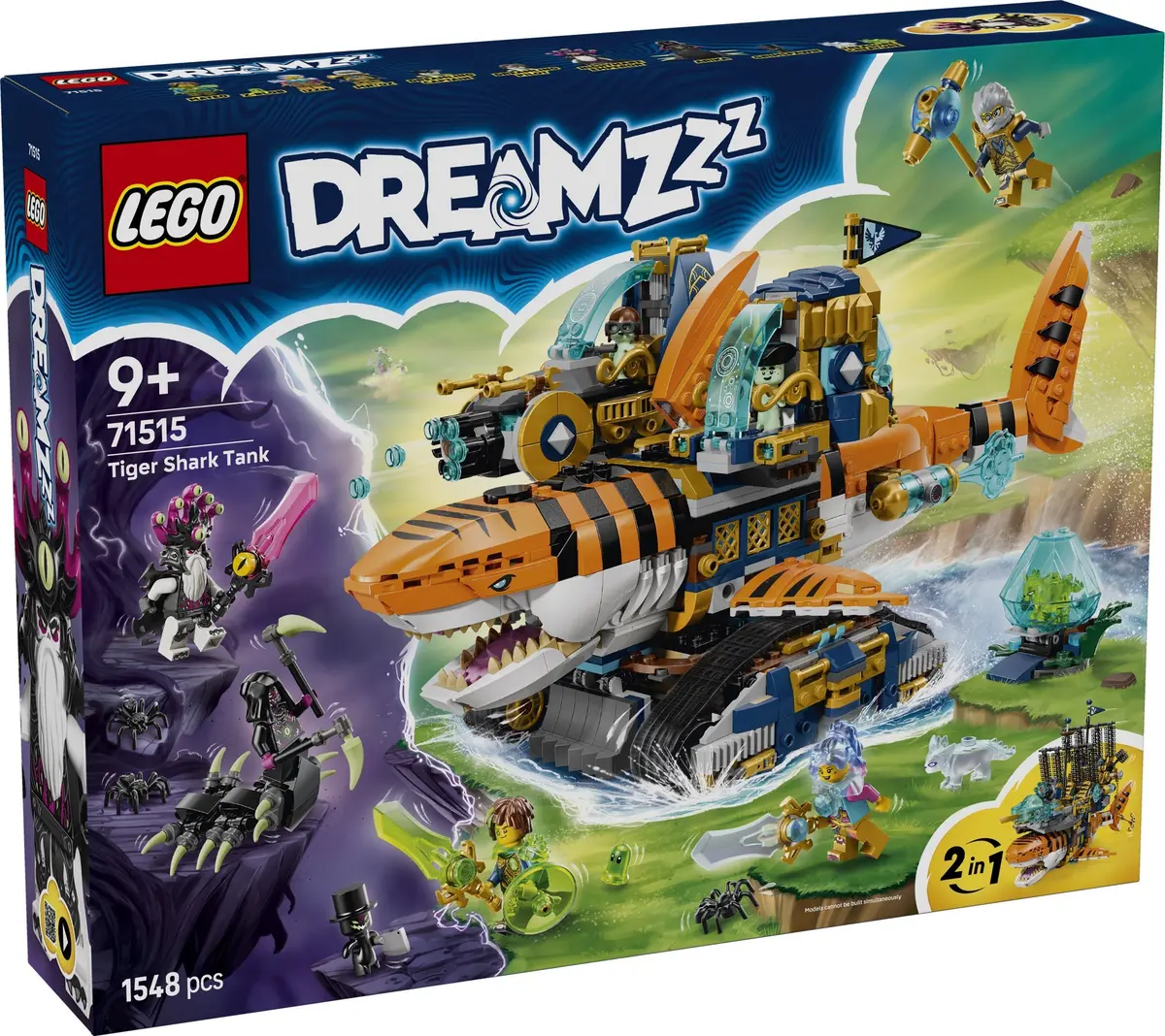 LEGO Dreamzzz 71515 Tiger Shark Tank set, image 4