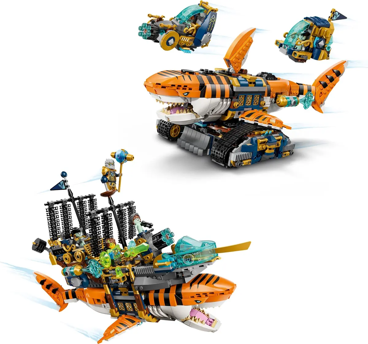 LEGO Dreamzzz 71515 Tiger Shark Tank set, image 5