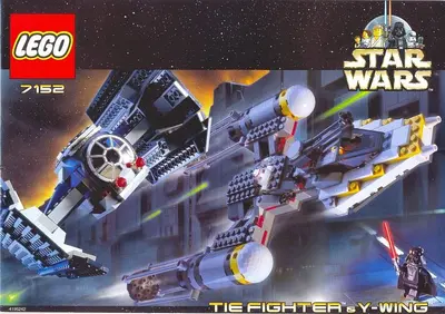 LEGO Star Wars 7152 TIE Fighter & Y-wing set