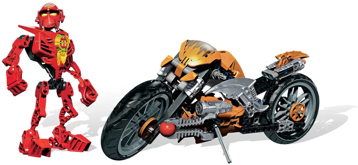 LEGO HERO Factory 7158 Furno Bike set, image 8