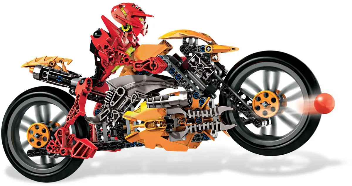 LEGO HERO Factory 7158 Furno Bike set, image 10