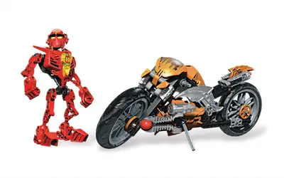 LEGO HERO Factory 7158 Furno Bike set, image 4