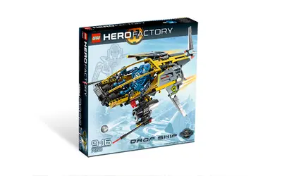 LEGO HERO Factory 7160 Drop Ship set, image 3