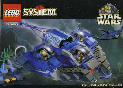LEGO Star Wars 7161 Gungan Sub set