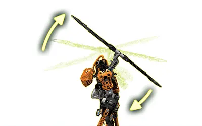LEGO HERO Factory 7162 Rotor set, image 5
