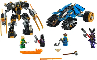 LEGO Ninjago 71699 Thunder Raider set