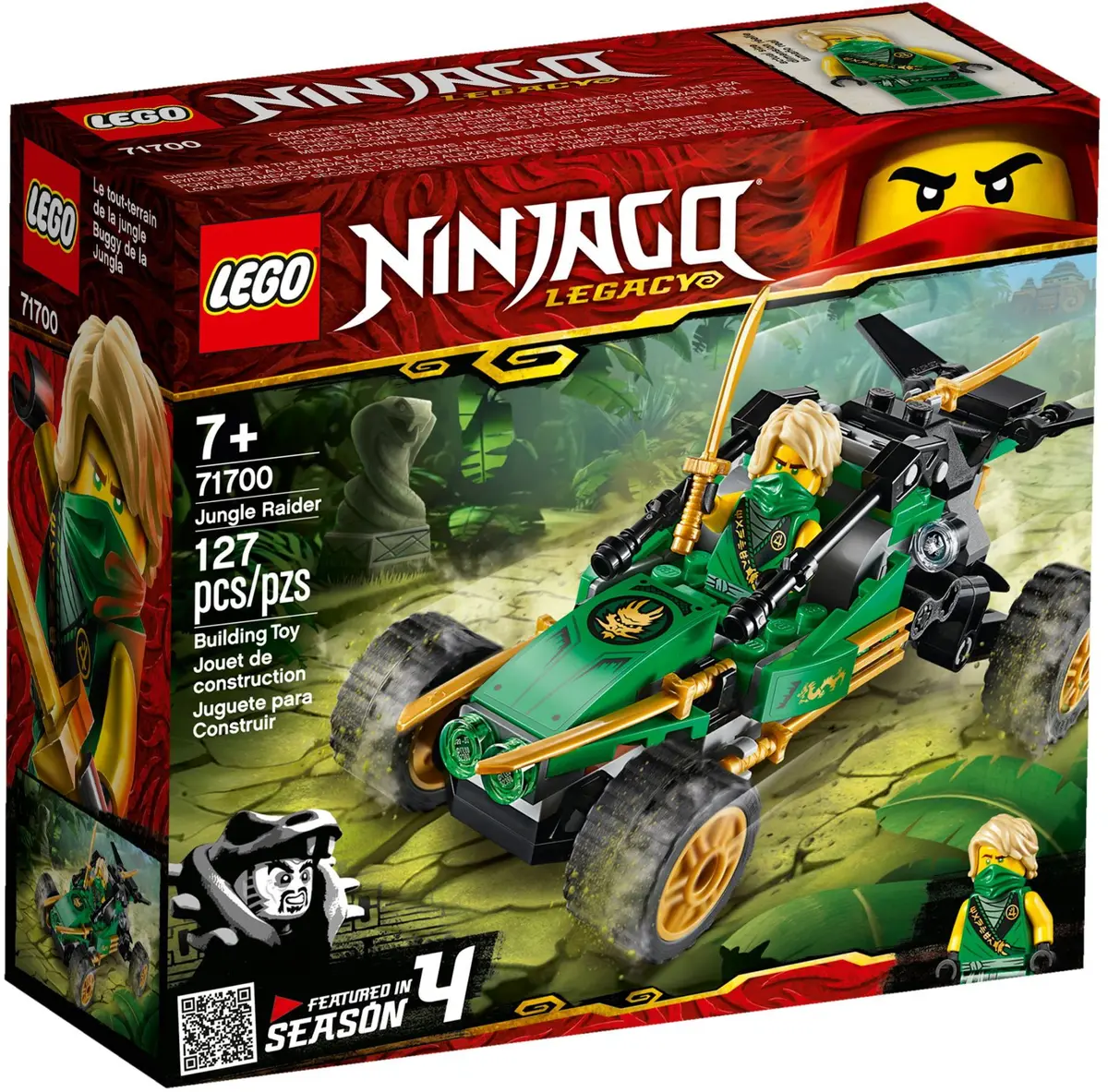 LEGO Ninjago 71700 Jungle Raider set, image 2