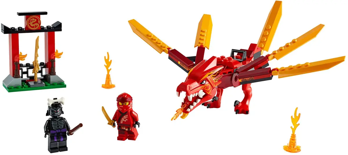 LEGO Ninjago 71701 Kai's Fire Dragon set