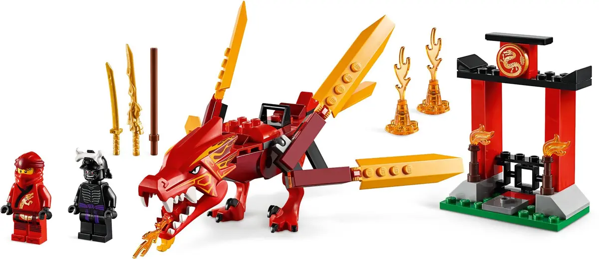 LEGO Ninjago 71701 Kai's Fire Dragon set, image 4