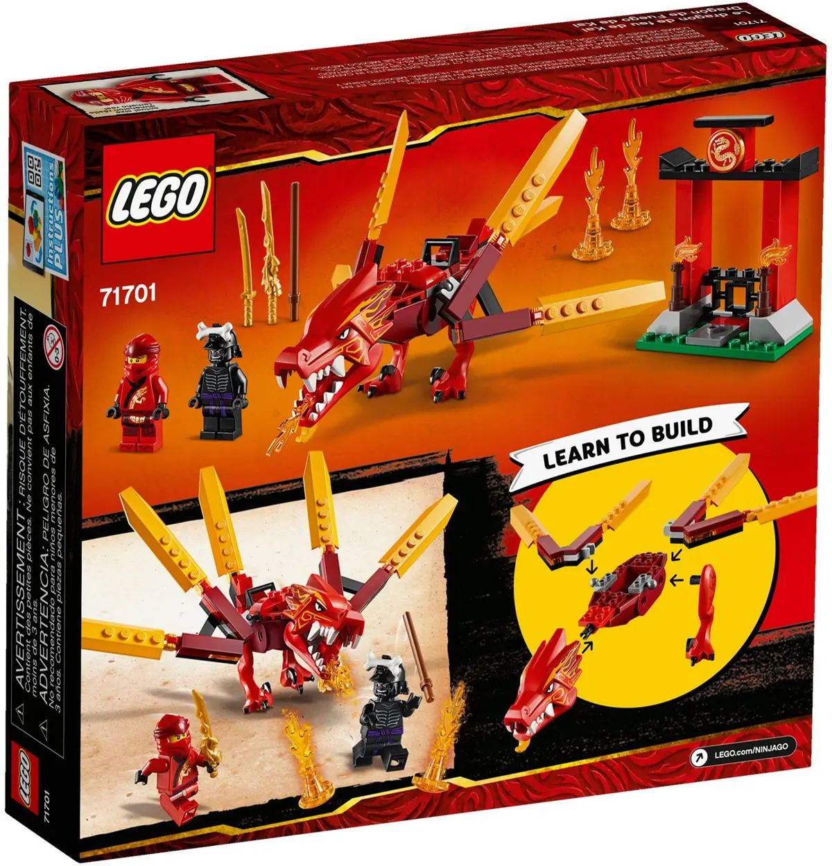 LEGO Ninjago 71701 Kai's Fire Dragon set, image 5