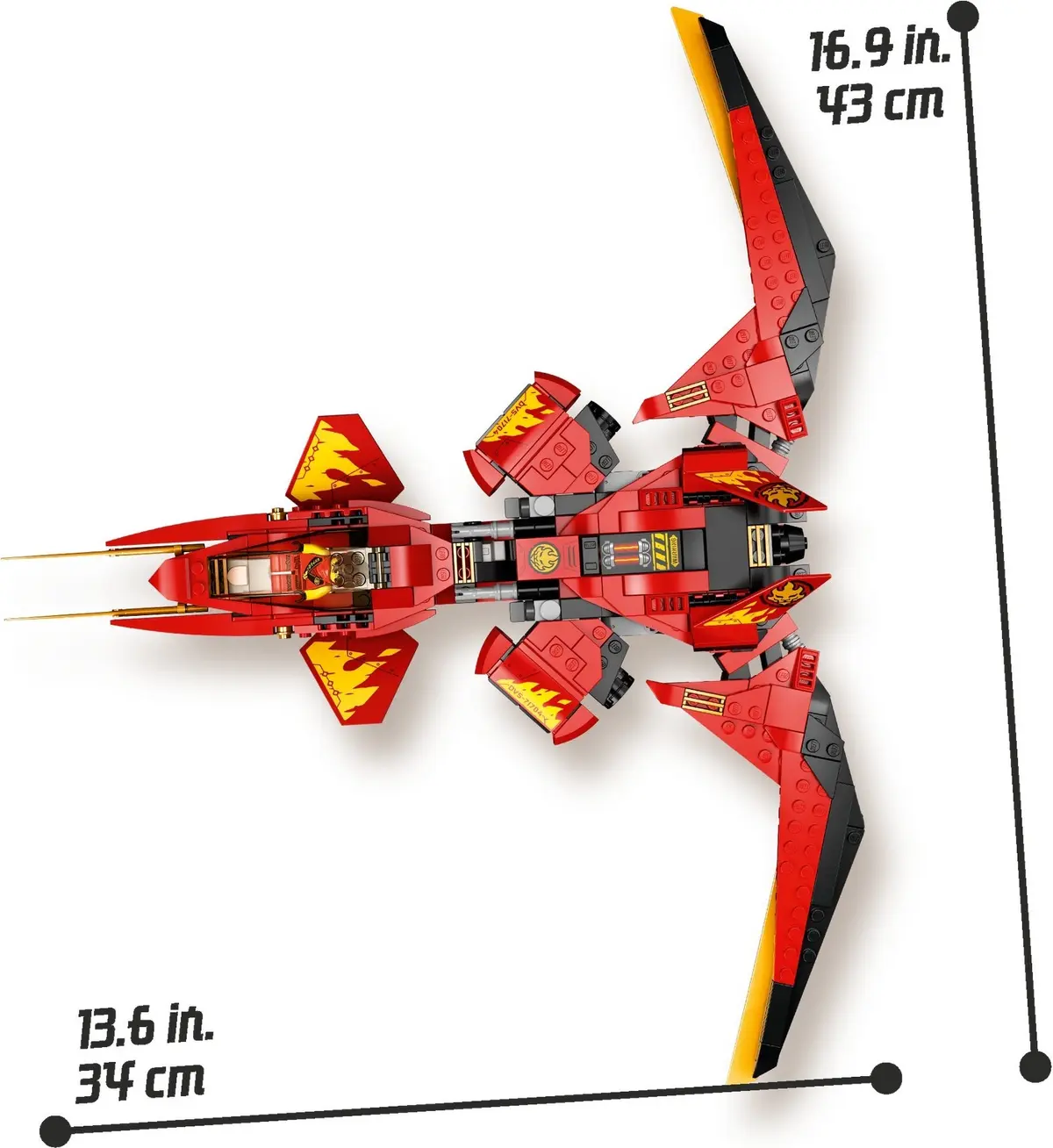 LEGO Ninjago 71704 Kai Fighter set, image 11