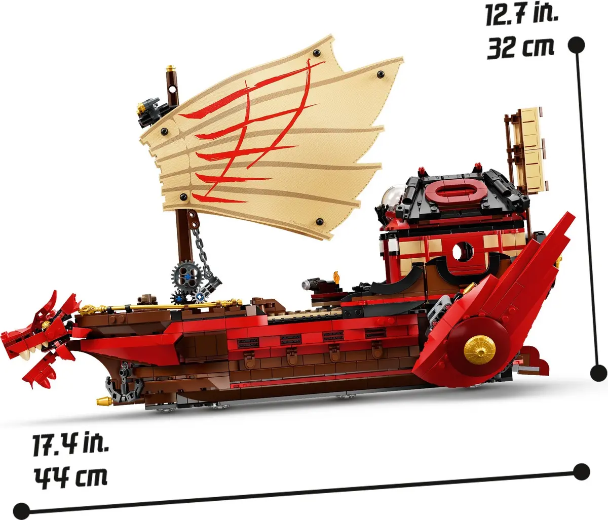 LEGO Ninjago 71705 Destiny's Bounty set, image 2