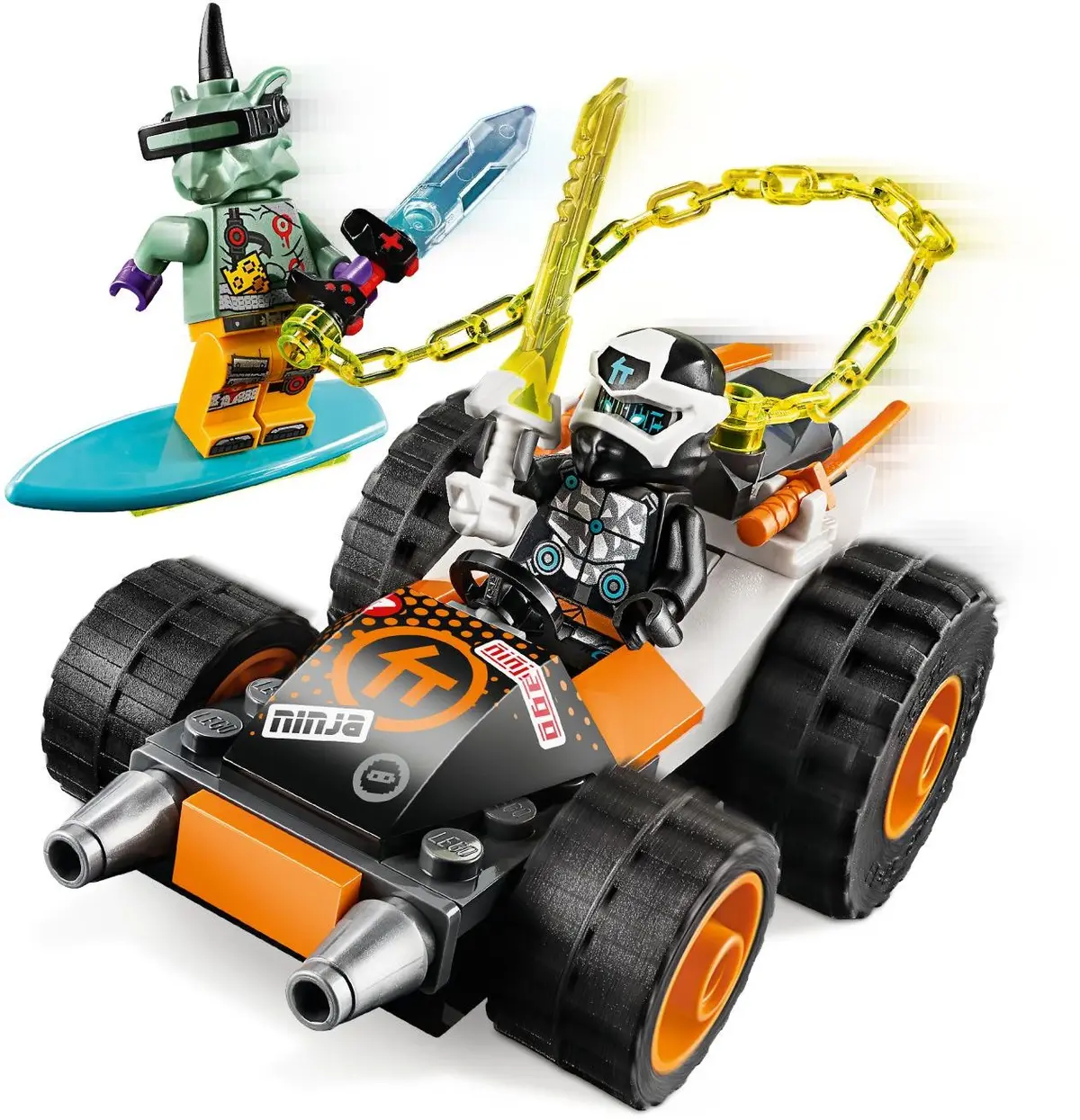 LEGO Ninjago 71706 Cole's Speeder Car set, image 3