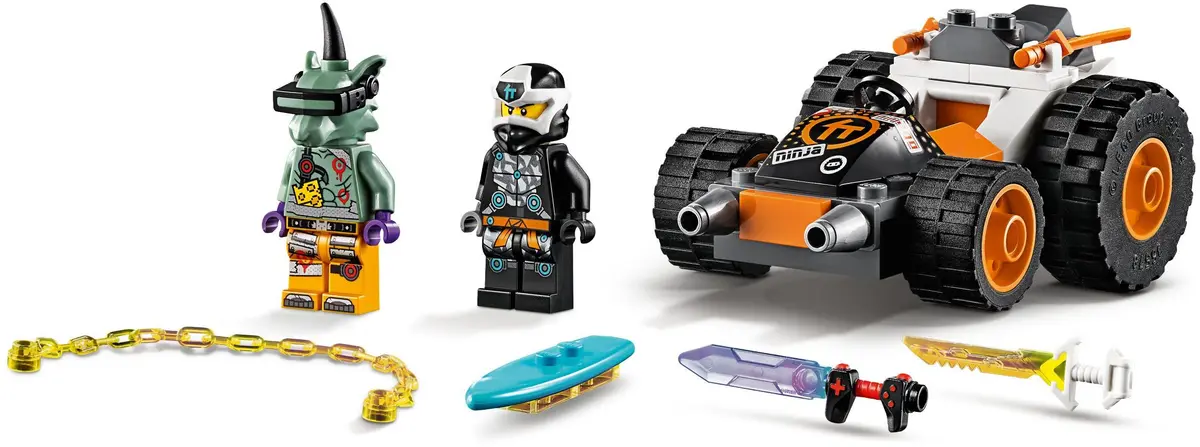 LEGO Ninjago 71706 Cole's Speeder Car set, image 4