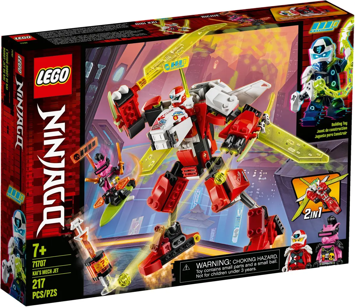 LEGO Ninjago 71707 Kai's Mech Jet set, image 2