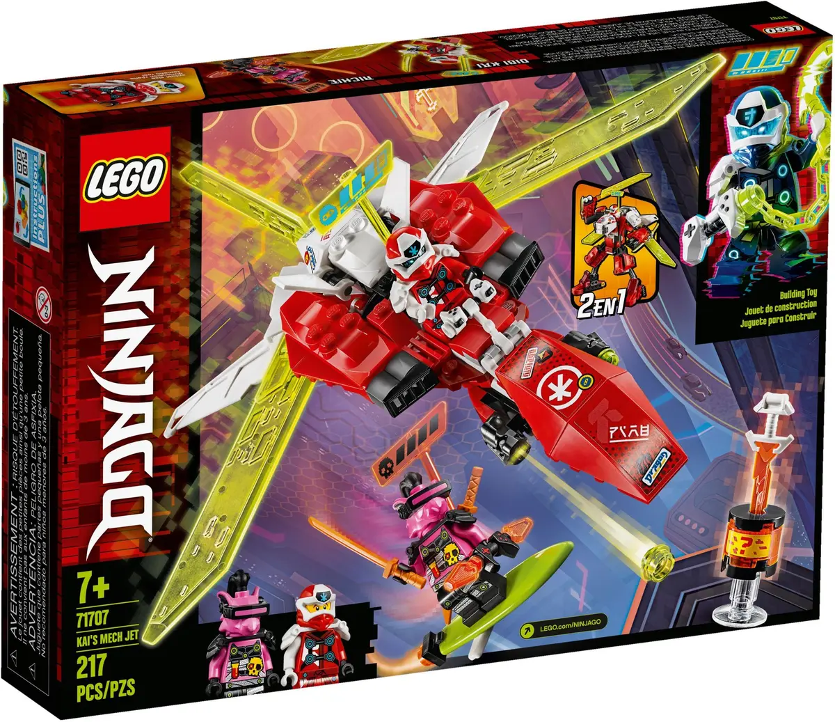 LEGO Ninjago 71707 Kai's Mech Jet set, image 5