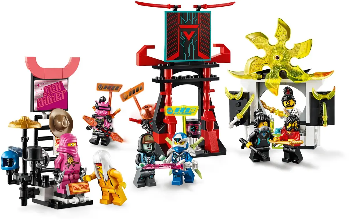 LEGO Ninjago 71708 Gamer's Market set, image 4
