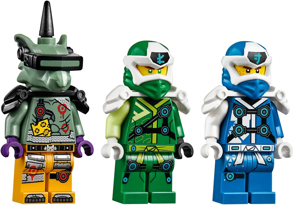 LEGO Ninjago 71709 Jay and Lloyd's Velocity Racers set, image 6