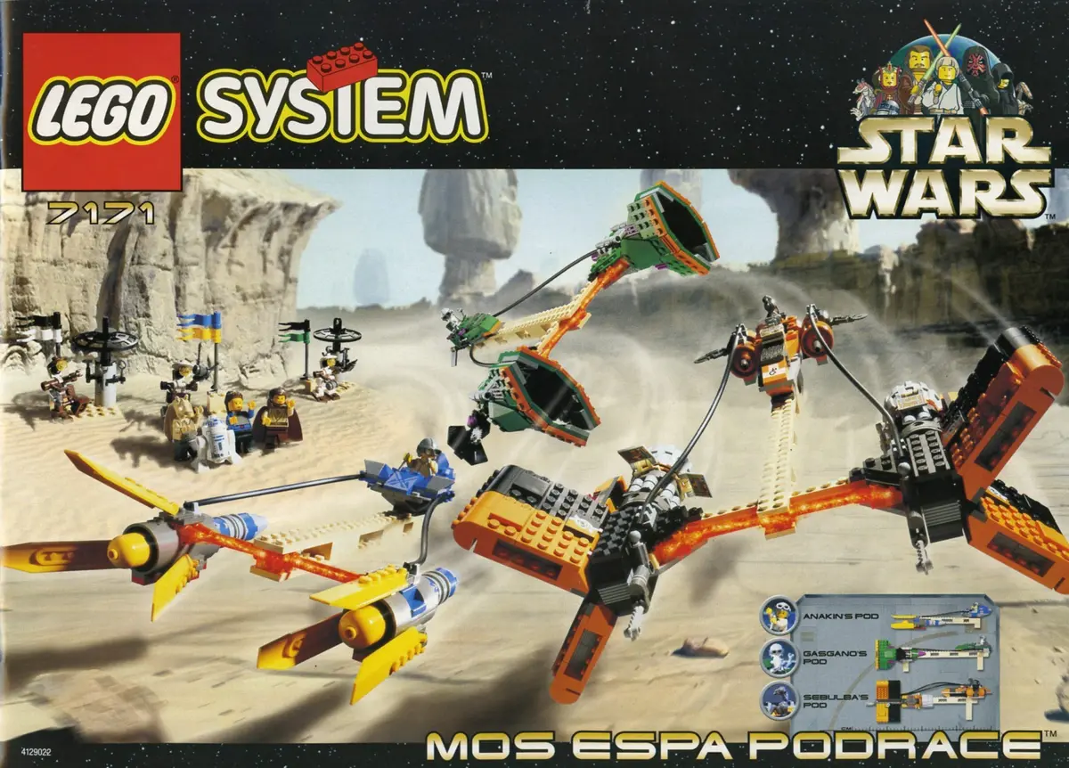 LEGO Star Wars 7171 Mos Espa Podrace set