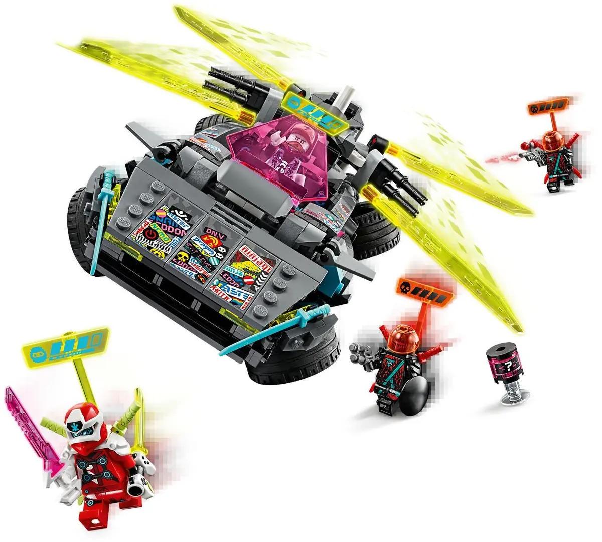 LEGO Ninjago 71710 Ninja Tuner Car set, image 3