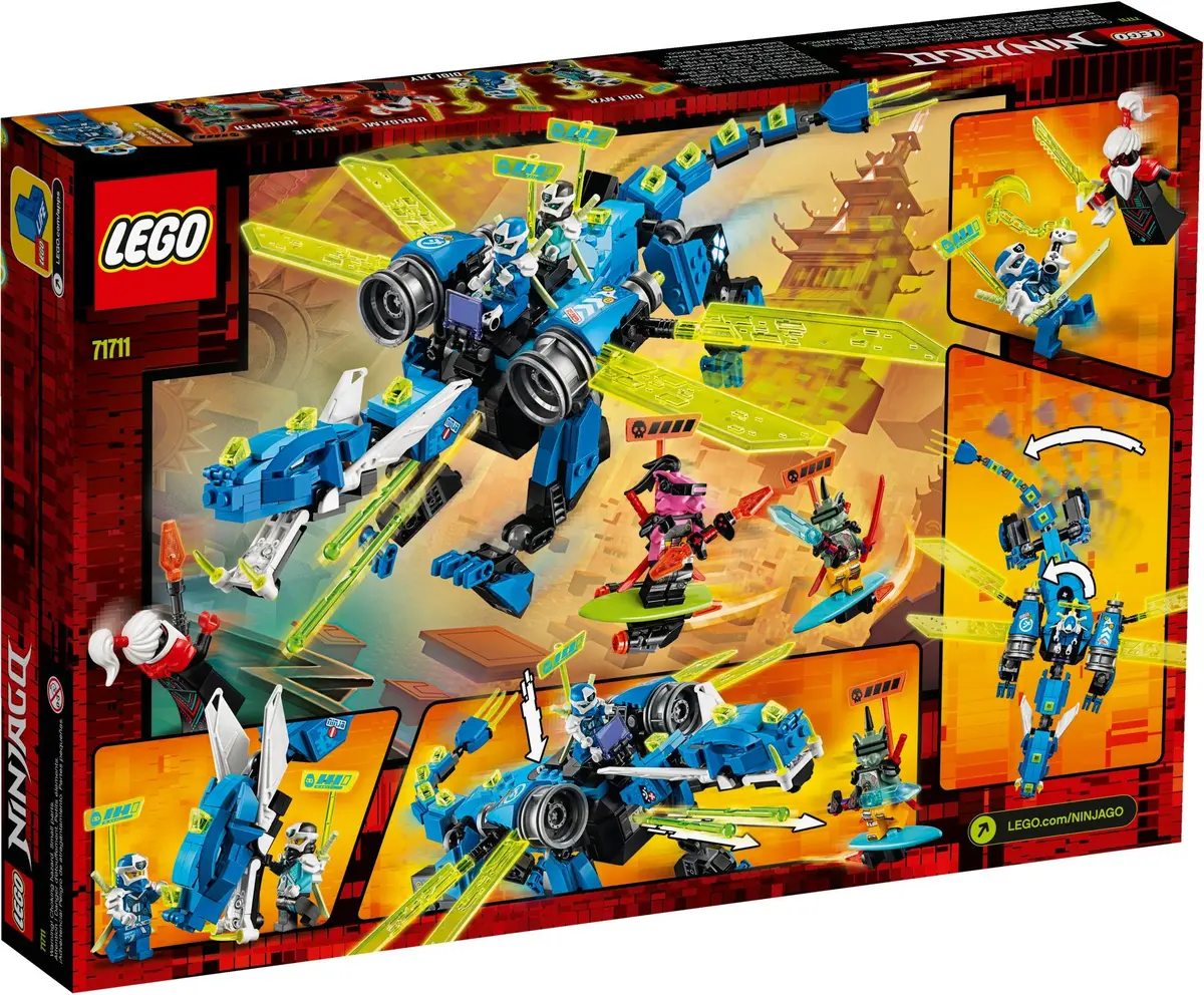LEGO Ninjago 71711 Jay's Cyber Dragon set, image 5