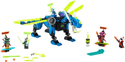 LEGO Ninjago 71711 Jay's Cyber Dragon set