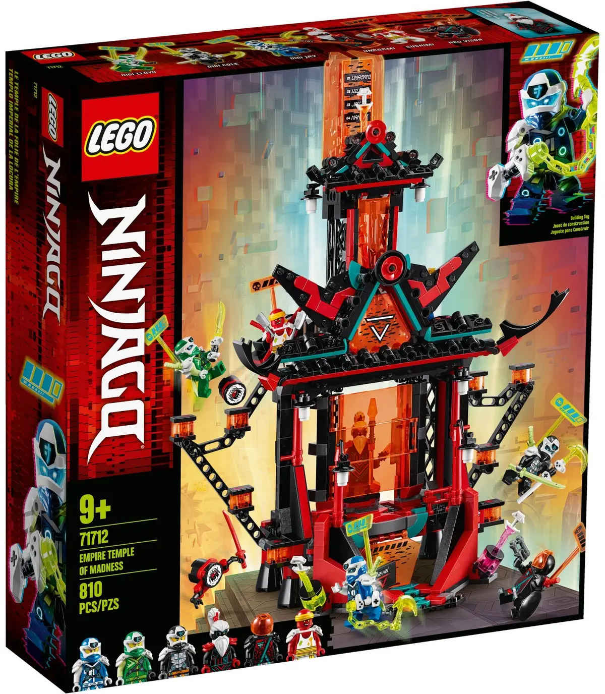 LEGO Ninjago 71712 Empire Temple of Madness set, image 2