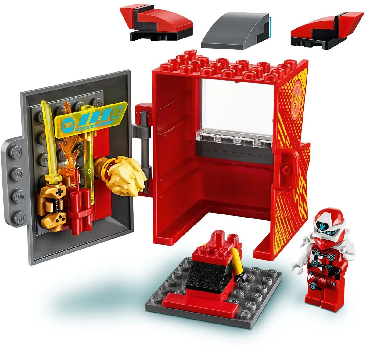 LEGO Ninjago 71714 Kai Avatar - Arcade Pod set, image 4