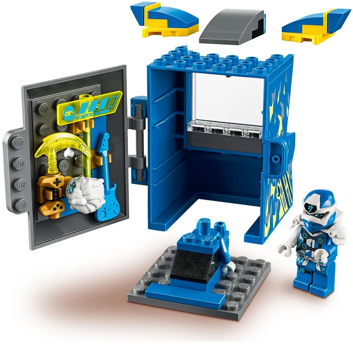 LEGO Ninjago 71715 Jay Avatar - Arcade Pod set, image 4