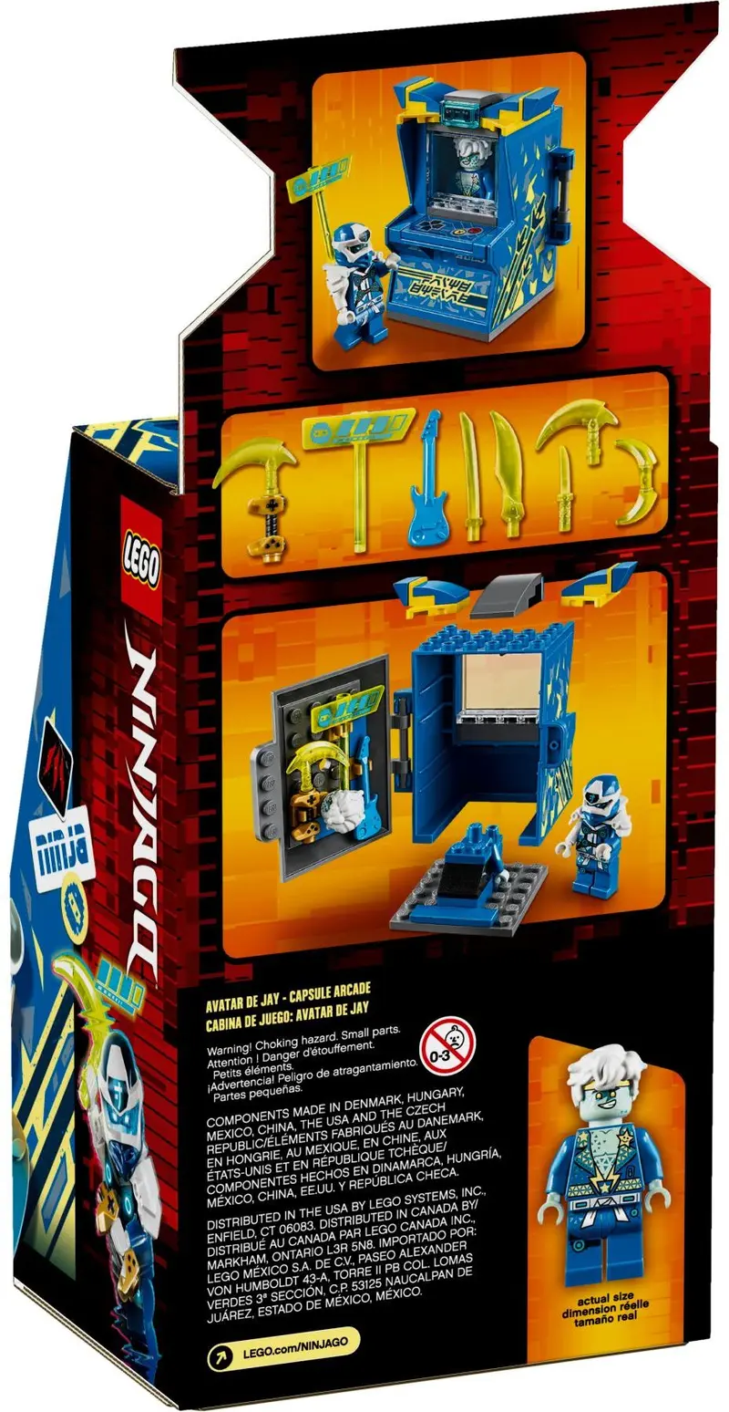LEGO Ninjago 71715 Jay Avatar - Arcade Pod set, image 5