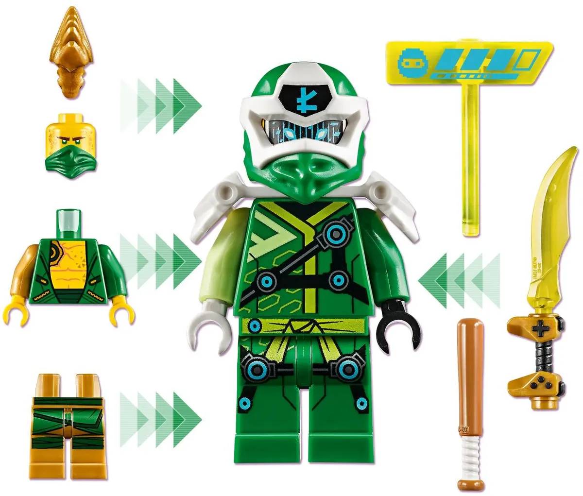 LEGO Ninjago 71716 Lloyd Avatar - Arcade Pod set, image 3