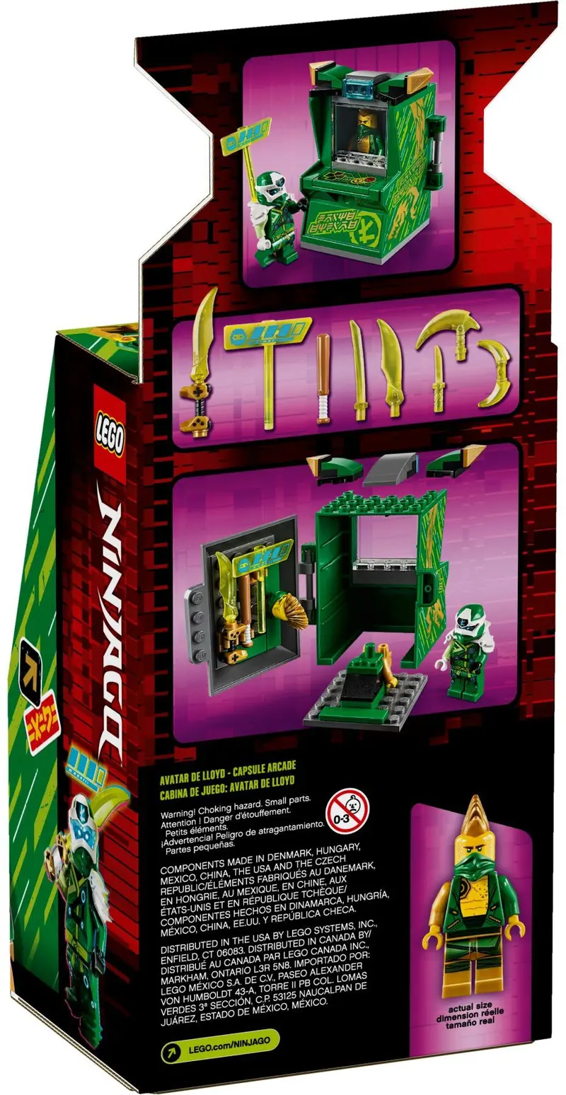 LEGO Ninjago 71716 Lloyd Avatar - Arcade Pod set, image 5