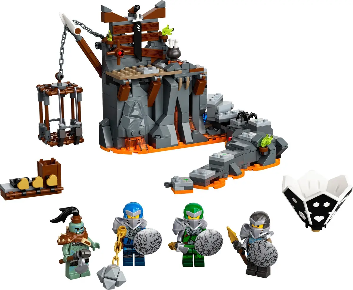 LEGO Ninjago 71717 Journey to the Skull Dungeons set