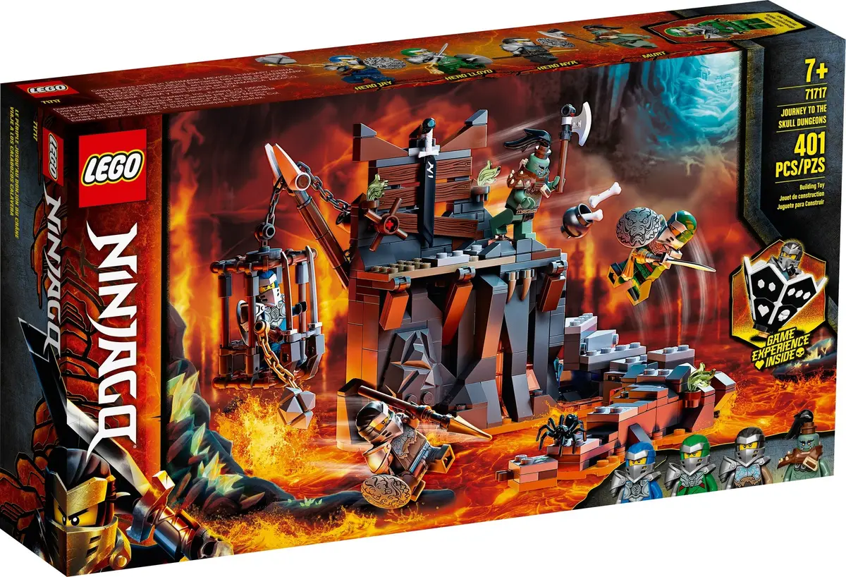 LEGO Ninjago 71717 Journey to the Skull Dungeons set, image 2