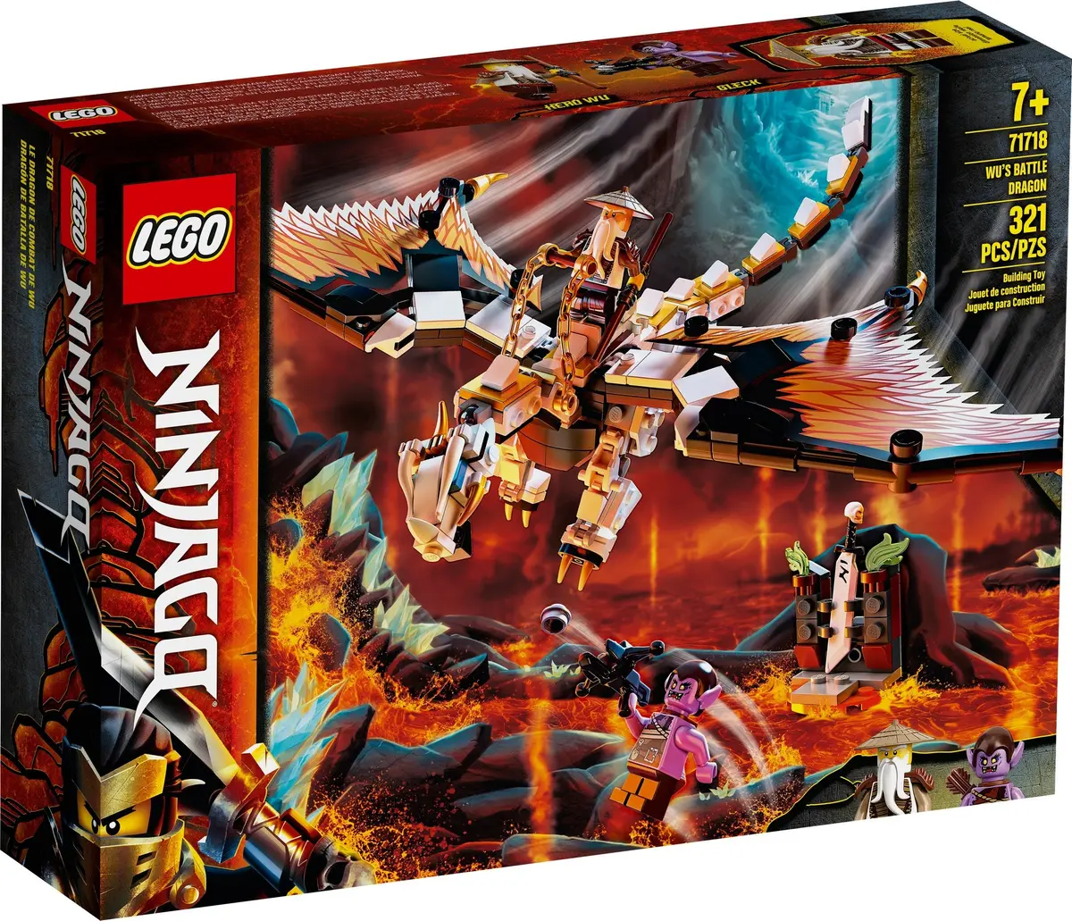 LEGO Ninjago 71718 Wu's Battle Dragon set, image 2