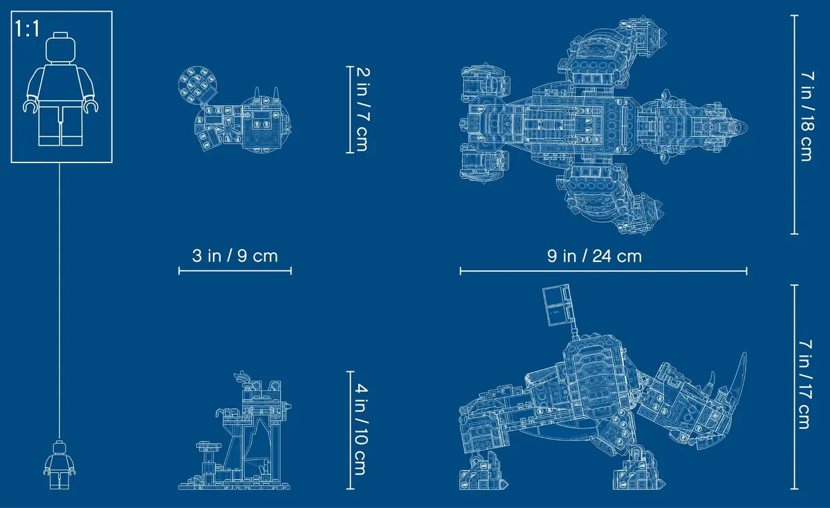 LEGO Ninjago 71719 Zane's Mino Creature set, image 8