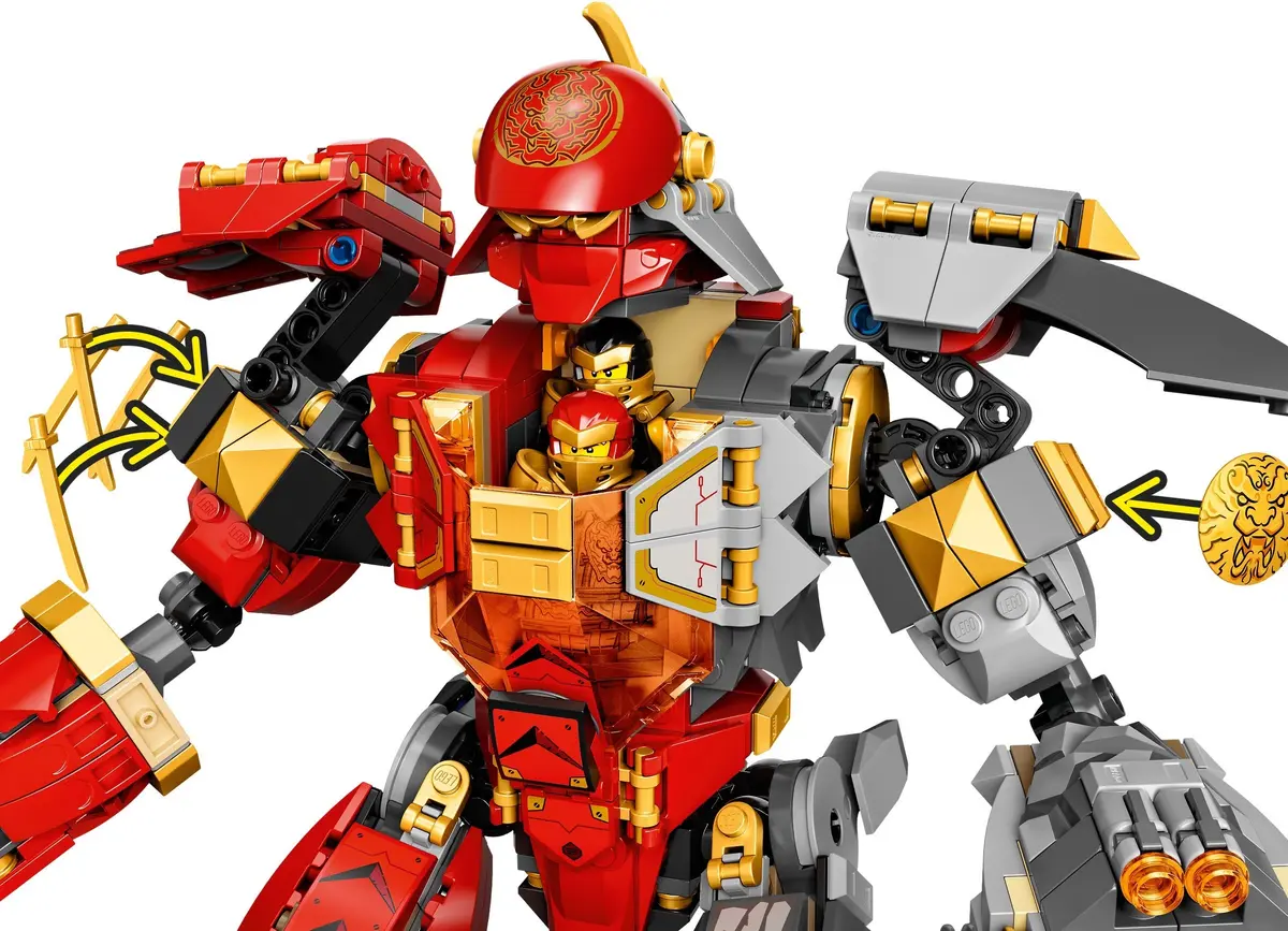 LEGO Ninjago 71720 Fire Stone Mech set, image 9
