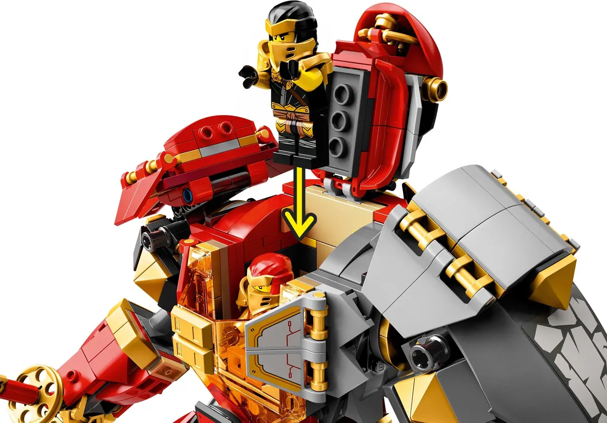 LEGO Ninjago 71720 Fire Stone Mech set, image 8